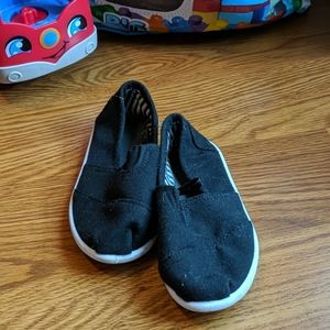 (3 for $10) Toddler Black Slip Ons